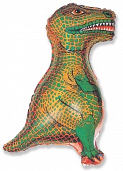Фольгированный шарик "Зеленый тиранозавр", 81 см