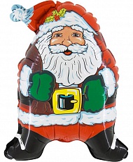 Фольгированный шар Фигура "Супер Дед Мороз" 81 см