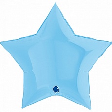 Звезда 91 см, макарунс голубой