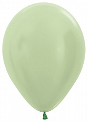 Шар с гелием "Премиум" Светло-зеленый, перламутр
