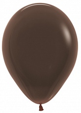 Шар с гелием "Премиум" Шоколадный (076), пастель