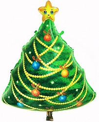Фольгированный шар Фигура "Новогодняя елка" 74 см