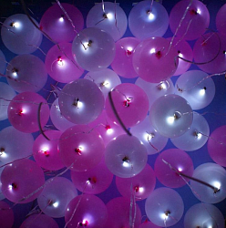 Светящиеся шарики "Розовые"