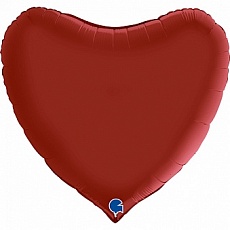Сердце 91 см, рубин