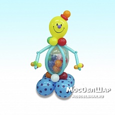 Фигура из шаров "Клоун-весельчак"